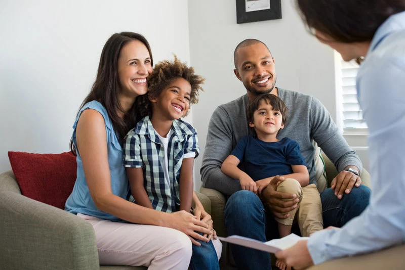 blended family counseling components