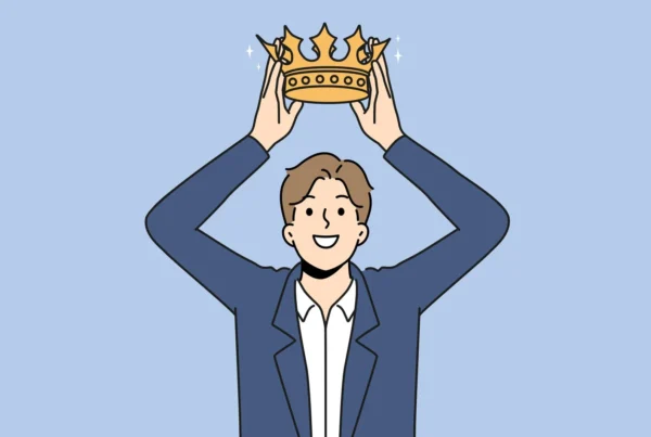 Narcissistic Man with Crown