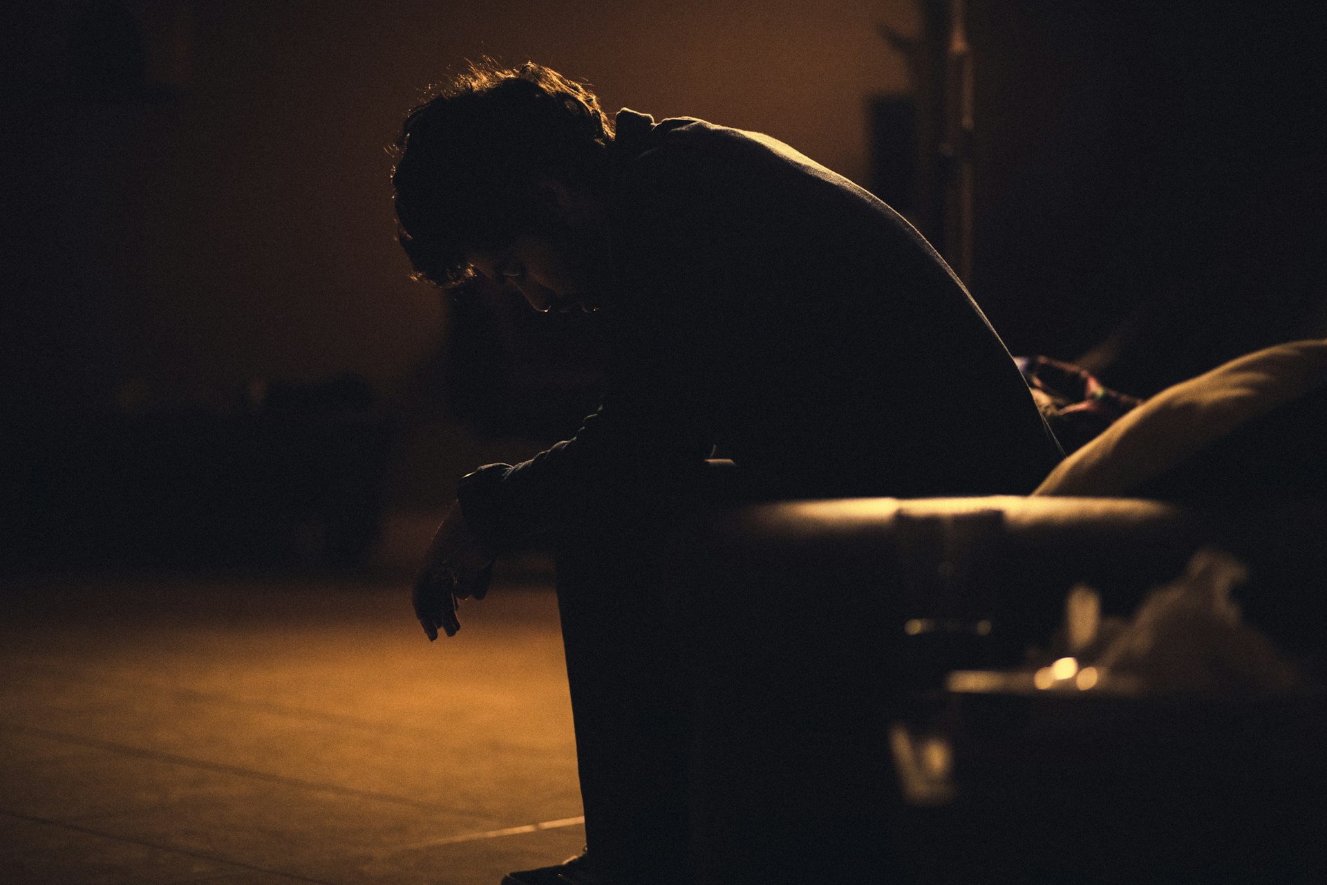 man with psychotic depression